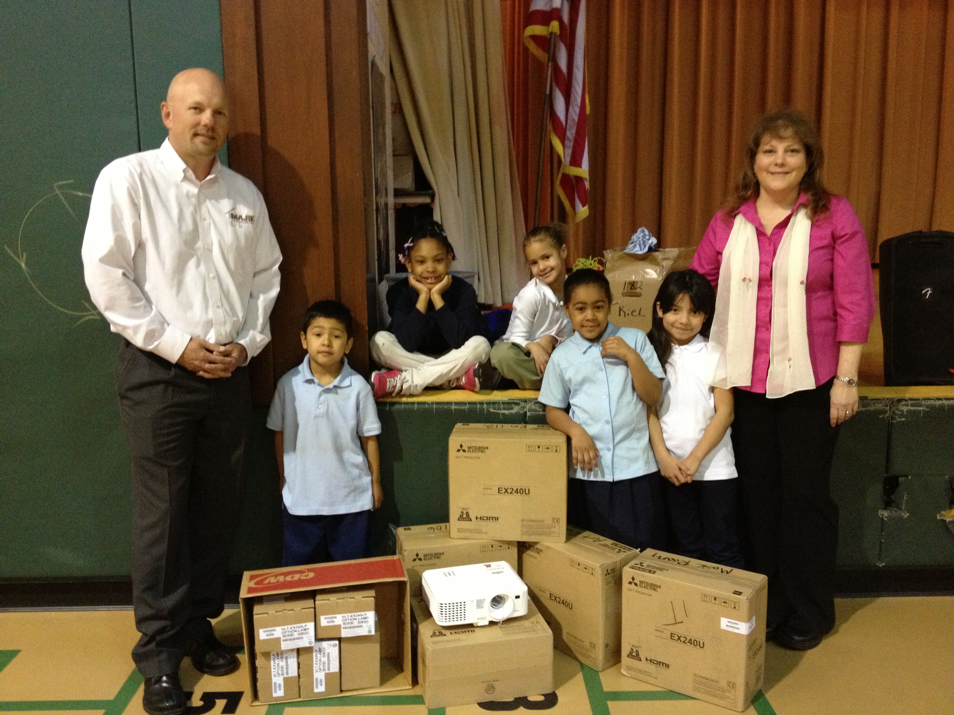 PA Rental Dealers donate $5000 worth of Computer Equipment to Carter & MacRea Elementary School